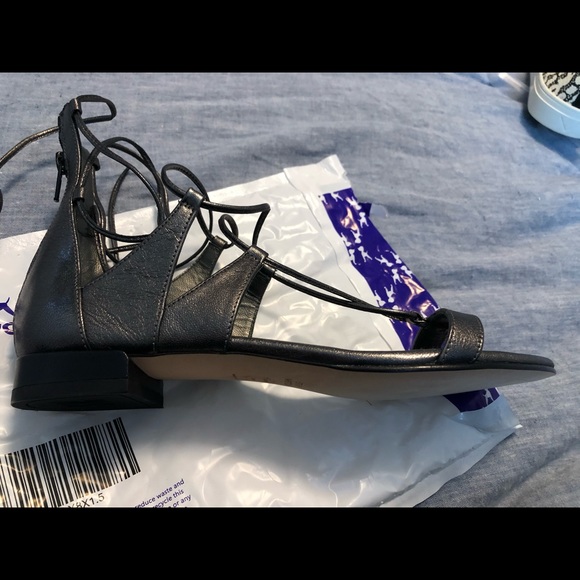Stuart Weitzman Tie Up Gladiator Sandals - Picture 7 of 8